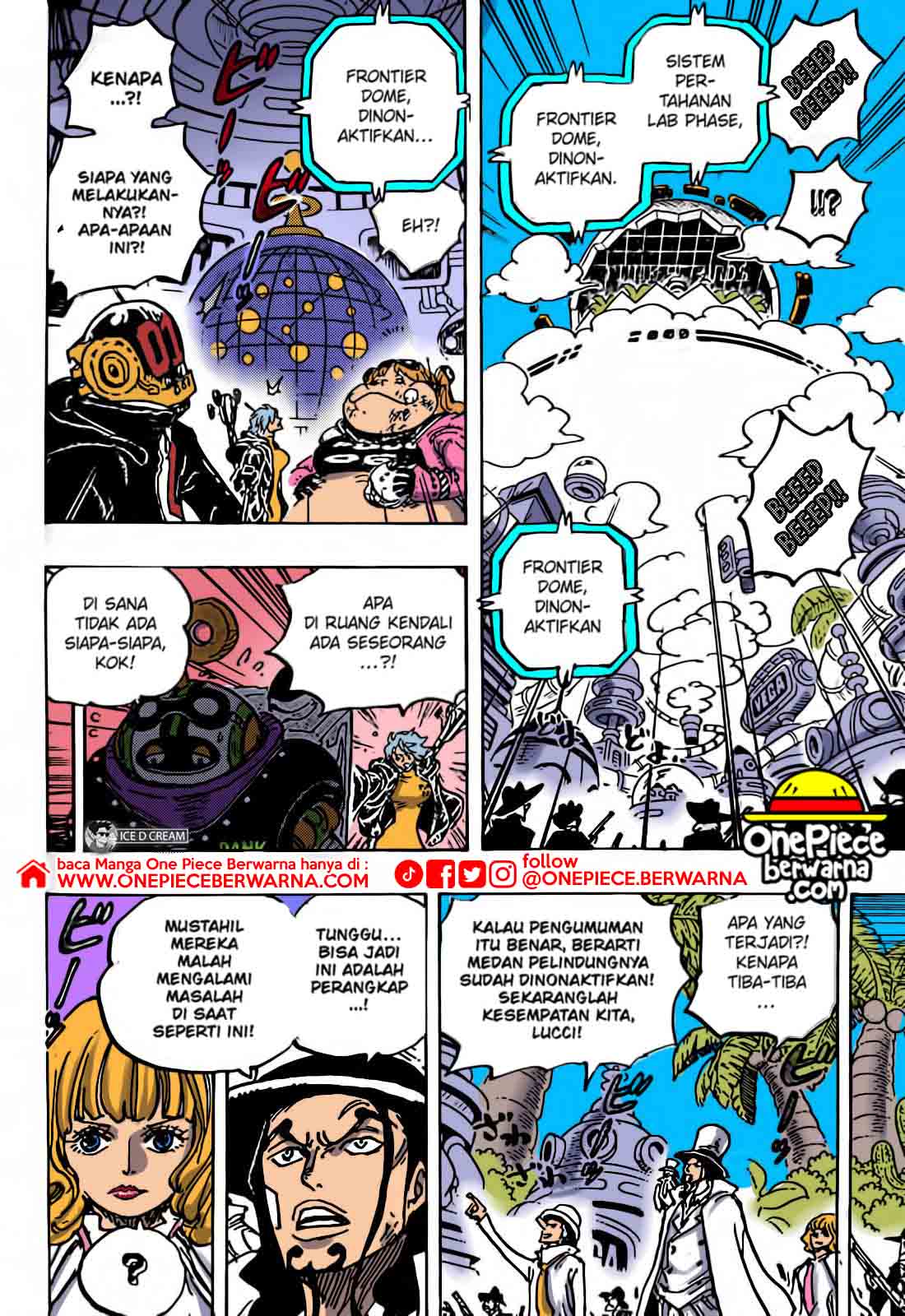 Baca manga komik One Piece Berwarna Bahasa Indonesia HD Chapter 1071